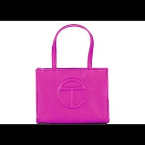 Small Telfar Shopping Handbag- Azalea